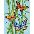 thumbnail image 2 of Paint Works Paint By Number Kit 9"X12"-Butterflies & Bamboo, 2 of 2