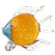 thumbnail image 4 of Descuento Figuritas de cristal de vida marina, peces tropicales, arte de Murano, miniaturas artesanales, figuras de animales para adorno para acuario o decoraciones para acuario, 4 of 5