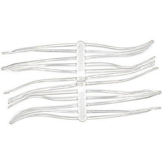 Brad's Killer Fishing Gear Roe Bead Pegs, Clear