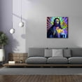 thumbnail image 4 of Epic Graffiti 'Colorful Christ I' by Epic Art Portfolio, Canvas Wall Art, 37"x37", 4 of 8