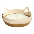 thumbnail image 3 of Cesta para cama de gato Yuyangstore con cojín extraíble nido para dormir transpirable L, 3 of 8