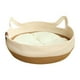 thumbnail image 3 of Cama tejida para mascotas con nido para dormir para perros pequeños y gatos con cojín suave Cama para dormir para mascotas Cama para gatos con cuerda L, 3 of 8