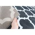 thumbnail image 6 of Luxe Weavers Moroccan Trellis Area Rug 8x10 Charcoal, Stain Resistant Carpet, 6 of 6
