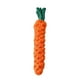 thumbnail image 2 of Juguete duradero para masticar perros Zulema Nudo masticable de cuerda de algodón Zanahoria 22cmx3cm, 2 of 8
