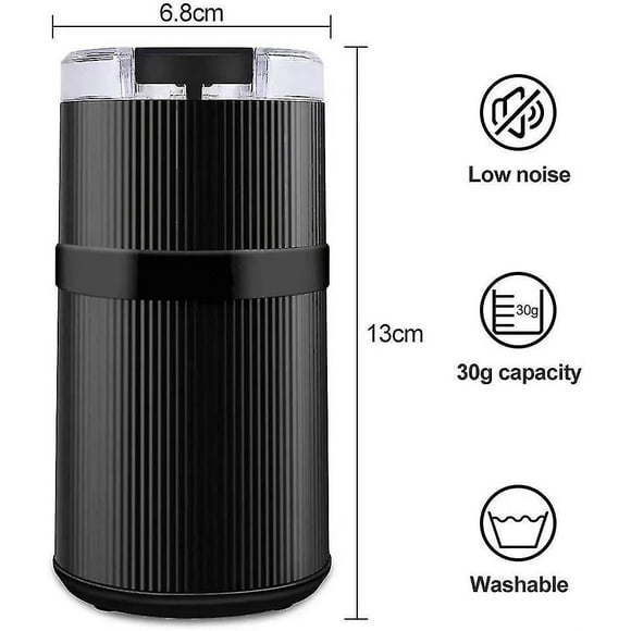 2024 Electric Coffee Grinder, Mini Coffee Grinder For Flax Seeds, Coffee Seeds, Nuts, Pepper, Spices And