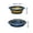 Dark Blue, variant on HHJZPR 11-Inch Collapsible Wash Basin, Foldable Tub for Camping, BBQ Prep, Kitchen, Laundry & Foot Bath