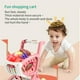 thumbnail image 4 of Carrito De La Compra, Carrito De Supermercado, Coche De Empuje, Juguetes Para Niñas, Cortar Comida, Fruta, Juego De Imaginación, Juguete Para Niños, Cesta De La Compra Speravity FN003382-01, 4 of 6