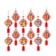 thumbnail image 3 of KLKCMS 12 Pieces Chinese New Year Hanging Decorations Party for Door Bedroom Window D, 3 of 9