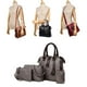 thumbnail image 1 of Set de Bolsos Mujer Baoblaze PU Gris 4 Piezas, 1 of 8