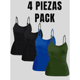 thumbnail image 5 of Set 4 Blusas Mujer Tirantes Unitalla Casual Blusa Crop Top Dama, 5 of 5