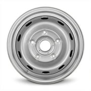 Wheel for 2015-2020 ford Transit 150 Transit 250 Transit 350 16 Inch 5 Lug Silver Steel Rim Fits R16 Tire - Exact OEM Replacement - Full-Size Spare