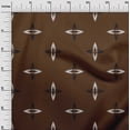 thumbnail image 2 of oneOone Georgette Viscose Fabric Arrow Ikat Print Sewing Fabric BTY 42 Inch Wide, 2 of 4