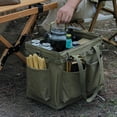 thumbnail image 3 of Bolsa de almacenamiento para acampada con asas, bolsa de asas para uso general táctica plegable para picnic de viaje al aire libre, 3 of 5