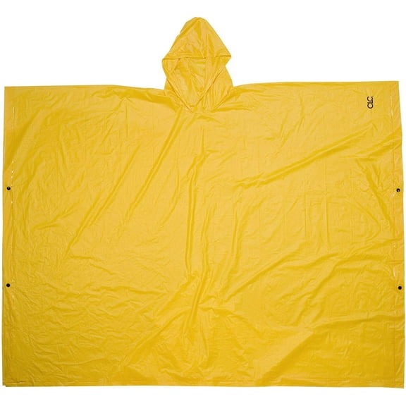 Custom Leather Craft Lightweight PVC Poncho, (Men)
