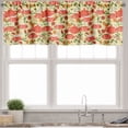 thumbnail image 3 of Ambesonne Tea Party Valance & Curtain, Pots Cups on Flowers, 55"x30", Multicolor, 3 of 6