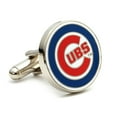 thumbnail image 2 of Men's Chicago Cubs 2 Cufflinks and Money Clip Gift Set, 2 of 3