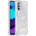 thumbnail image 2 of Slim Fit Phone Case for Motorola Moto G 5G 2022,Glitter Liquid Quicksand Effect Silicone Soft TPU Case with Camera Lens and Screen Protection for Moto G 5G 2022,LSWT Colorful, 2 of 12