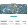 thumbnail image 2 of Thin Extended Gaming Mouse Pad （31.5 * 11.8 * 0.08 inch） with Stitched Edges Large Mousepad Long XXL Keyboard and Mouse pad Desk Mat for Gaming Office & Home - Almond Blossom, 2 of 5