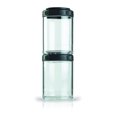 thumbnail image 1 of Frascos de almacenamiento, batidora y botella GoStak Twist n' Lock, 150 ml (paquete de 2), 1 of 9