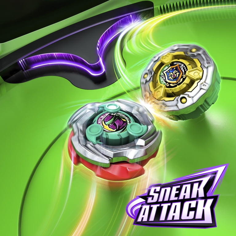 Beyblade X Sneak Attack Battle Set with Beystadium, 2 Tops, 2