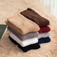 thumbnail image 5 of Happy Date Mens Fuzzy Socks Grip Socks Microfiber Plush Sleeping Socks Soft Anti-Skid Solid, 5 of 9