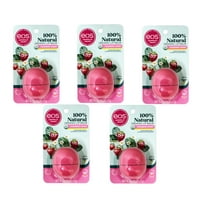 EOS Organic Lip Balm 0.25 Oz Strawberry Sorbet (Pack of 5)