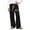 Y-622Black130, variant on Boys Letter Graphic Wide Leg Sweatpants Baggy Pants Athletic Track Trousers Joggers Comfort Toddler Solid Color Athletic Simple Slacks