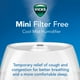 thumbnail image 2 of Vicks Mini humidificador de niebla fría sin filtro, habitación pequeña, control de niebla variable, funciona con Vicks VapoPads, 2 of 5