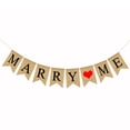 thumbnail image 4 of Banner WILL YOU MARRY ME Letters Hanging Flag Bunting Banners for Wedding Party Decorations, 4 of 6
