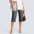 thumbnail image 2 of Flmaly shorts for women High Waisted Tummy Control Pants For Women High Waisted Crop Work Pants Summer Casual Slacks Yoga Dress Pant with Pockets, 2 of 6