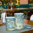 thumbnail image 3 of Yayeee Flameless Candles with Remote Flickering Battery Operated Multi Color Changing, Dinosaur with Stars, 3 of 7