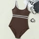 thumbnail image 3 of WILLBEST Traje de Baño Mujer Arena Sleek Solids: Traje de Baño Bikini Triangular Monocromático para Mujer para Playa y Piscina, 3 of 3