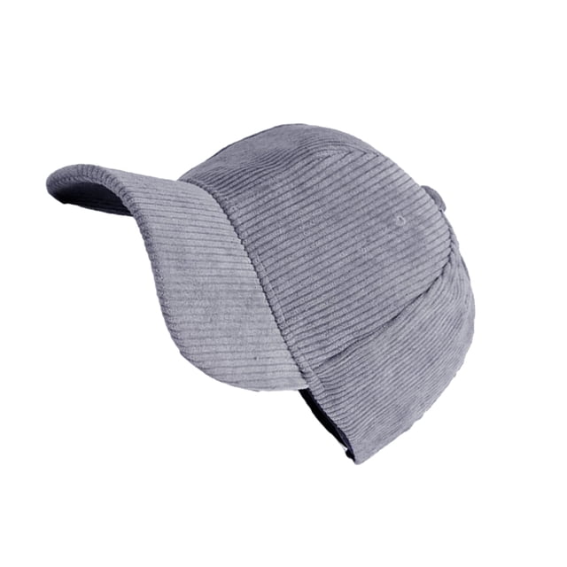 Gorra de béisbol ajustable Qarigey viaje al aire libre camionero vintage Gris
