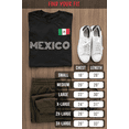thumbnail image 5 of ShirtBANC Mens Mexican Soccer Culture Mens Mexico Shirt Mexicana Flag Design Tee, 5 of 5