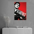 thumbnail image 5 of Al Pacino Scarface Movie Wall Art Poster Scroll Canvas Painting Picture Living Room Decor Home 24x36inch(60x90cm), 5 of 6