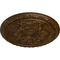 thumbnail image 3 of Ekena Millwork 20"OD x 1 5/8"P Baile Ceiling Medallion (Fits Canopies up to 3 1/4"), Hand-Painted Root Beer Crackle, 3 of 7