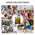 thumbnail image 6 of Sikiie Clear Sky Sunflower Basketball Jersey Reversible Men's Mesh Athletic Sports Shirts Training Practice S-4XL3X-Large, 6 of 6