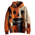 thumbnail image 4 of Womens Halloween Print Sweatshirt, Cozy Long Sleeve Pullover, Aesthetic Vintage Graphic Tee, Perfect for Trick or Treat & Work, 4 of 4