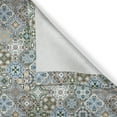 thumbnail image 4 of Ambesonne Azulejo Valance Pack of 2, Rhythmic Mosaics Tiles Art, 42"X12", Multicolor, 4 of 5