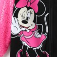 thumbnail image 3 of Disney Girls Bomber Jackets Minnie Colorblock Sequin Zip Up Hoodie Lightweight Sweatshirts For Toddler Kids, 3 of 7