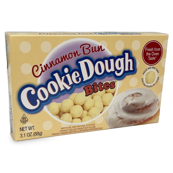 Bouchées de Pâte à Biscuits Brioches à la Cannelle Boîte Cinéma 88 g