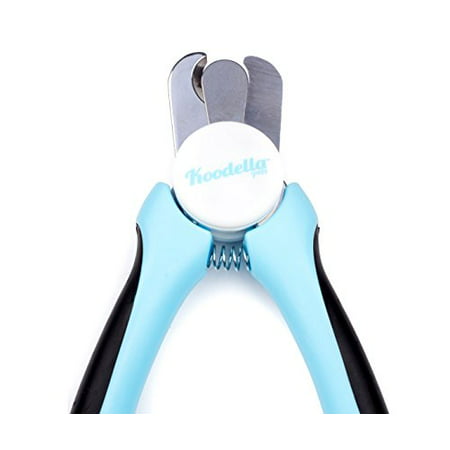 Koodella Dog Nail Clippers With Quick Guard. Best Professional Dog Nail Trimmer For Large, Medium