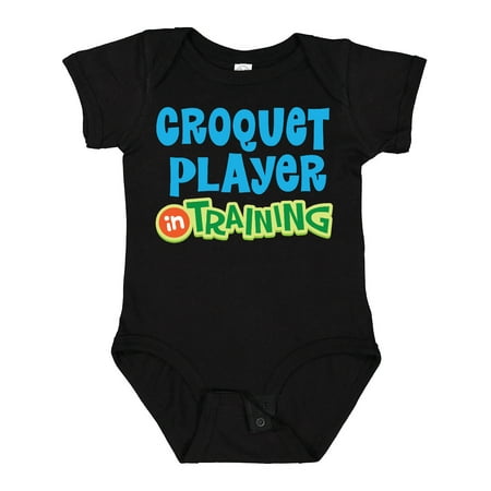 

Inktastic Croquet Player in Training Gift Baby Boy or Baby Girl Bodysuit