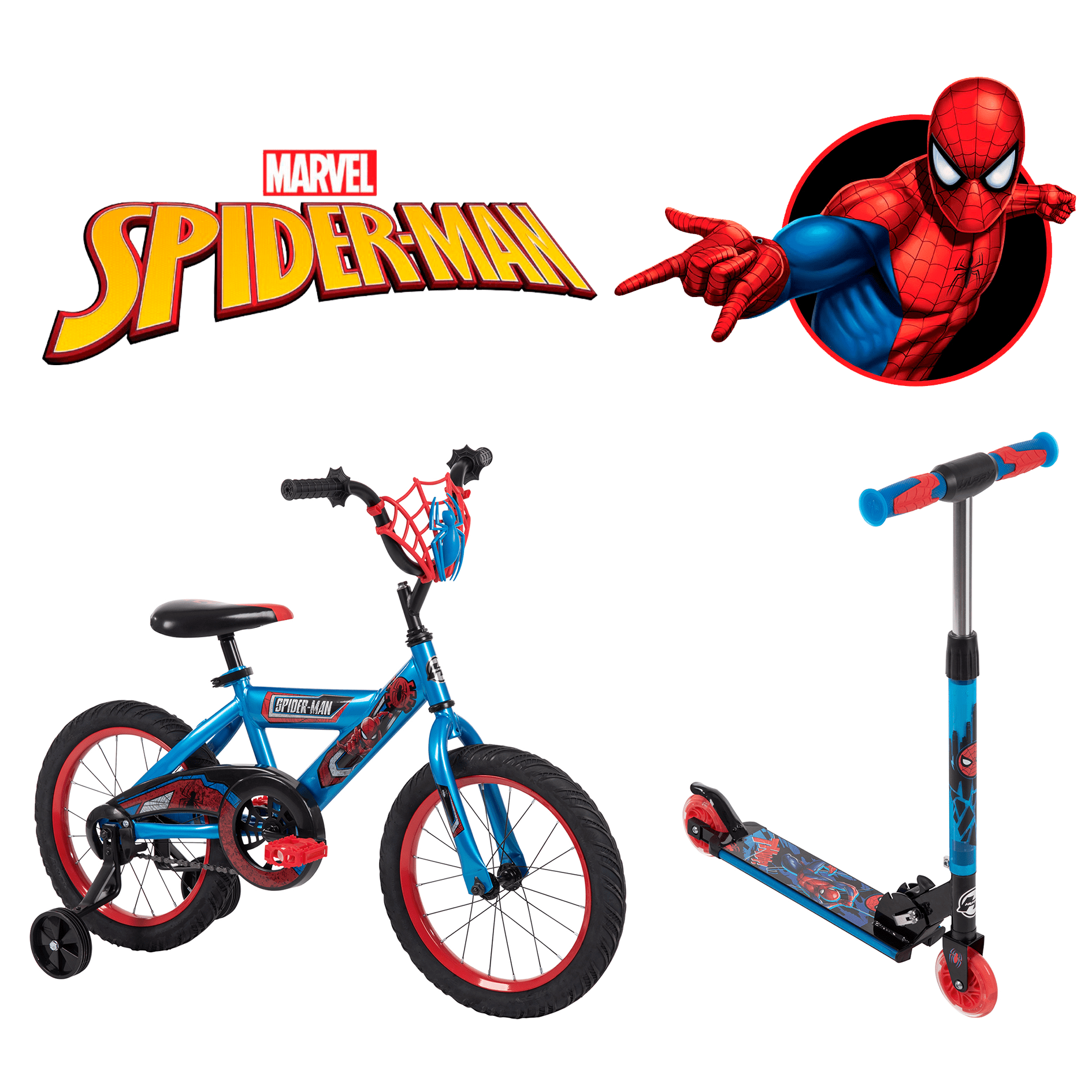 Hombre Araña Bicicleta De Spiderman Walmart Bicicleta Y Scooter