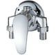 thumbnail image 1 of Grifo mezclador de ducha Grifo de baño Montado en la pared Monomando Mezclador de ducha de latón para baño Agua fría y caliente Chrome_ kaili Sencillez, 1 of 5