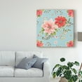thumbnail image 3 of Trademark Fine Art 'Country Poinsettias Step 01B' Canvas Art by Daphne Brissonnet, 3 of 4
