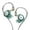 Cyan, variant on KZ EDX Pro Wired In-Ear Earbuds, Clear