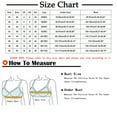 thumbnail image 3 of WQQZJJ 50% Off Clear! Women's Plus Size Bra No Underwire Seamless Smoothing Bra Wireless Lifting Push Up Bralette Full Coverage Everyday Bras Gift for Women, 3 of 5