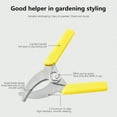 thumbnail image 5 of Stainless Steel Pruning Shears, Heavy Duty Garden Scissors with Non-Slip Grip, Sharp Bypass Trimmer for Branches, Flowers, Plants, Fruit Picking, Gardening Tools, Rust-Resistant Blade, 5 of 9