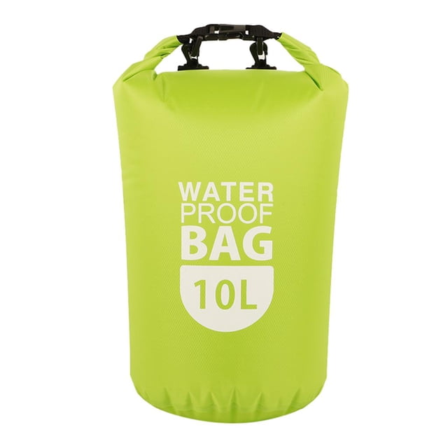 Waterproof Bag Backpack 10L Floating with Clear Window Shoulder Green